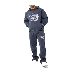 Ensemble de survêtements athlétiques de qualité supérieure pour hommes, tenue de jogging en polyester à séchage rapide et respirante - Product Image 2