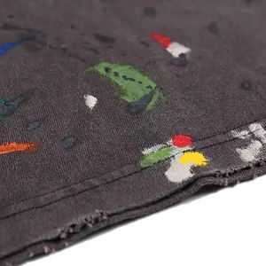 2025 Fabricants de vêtements OEM 100% Coton 200 GSM Marque imprimée lourde Designs personnalisés T-shirts respirants pour hommes - Product Image 4