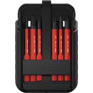 SlimBit Electric 12-Piece Interchangeable Blade Set with Slotted PH PZD <b>Torx</b> <b>Bits</b> by for Wiha - Product Image 1