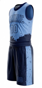 Conjunto de Uniforme de Baloncesto Personalizado, Jersey y Pantalones Cortos con Estampado por Transferencia de Calor, Ropa Deportiva para Equipos Juveniles, Adultos, Escuelas, Clubes y Ligas, 100% Poliéster - Product Image 2