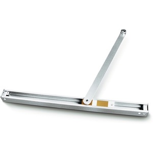 รางเลื่อน GEZE T-Stop สีเงิน พร้อมตัวล็อคและตัวปิดประตูแบบกลไก สำหรับรุ่น TS3000V/TS5000 - Product Image 1