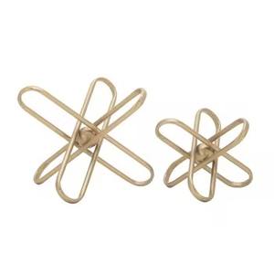 Escultura de Metal de alta venta de aspecto moderno perfecto para la decoración del hogar nuevos últimos adornos para el artículo de uso decorativo del hogar - Product Image 6