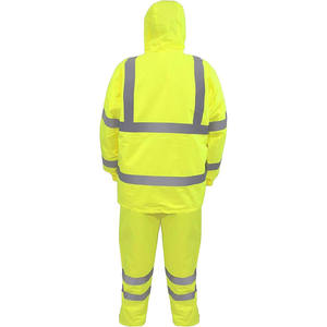 Vêtements de travail réfléchissants veste de sécurité veste de sécurité imperméable vêtements vêtements veste de sécurité pour hommes fabriqués par la robe de sport - Product Image 2