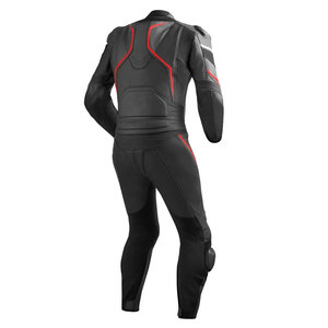 Traje de moto de tendencia para hombre, precio al por mayor, diseño personalizado, cuero de alta calidad, a prueba de viento y protección, traje de carreras de motos - Product Image 3