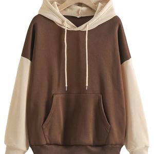 เสื้อฮู้ดผ้าระบายความร้อนมีเชือกผูกกระเป๋าขนาดพลัสไซส์ - Product Image 1