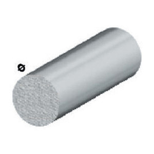 PROFILO ARGENTO H.100 cm TONDO PIENO DIAMETRO 6 mm - Product Image 1