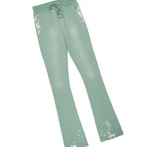 Chándal de invierno para hombre con capucha, diseño acampanado, color liso, forro polar transpirable, 100% algodón ecológico, tallas grandes, personalizable - Product Image 6