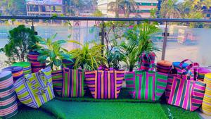 Sacs à provisions en PP recyclé sur le marché du nylon indien avec pochette Sac à linge durable en plastique polypropylène fabriqué en Inde - Product Image 2