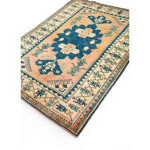 Tapis en laine classique Nuray, rouge et orange, géométrique, pour salon, tapis de couloir rectangulaire 3D pour adolescents, noué à la main, grande taille - Pae-946 - Product Image 2