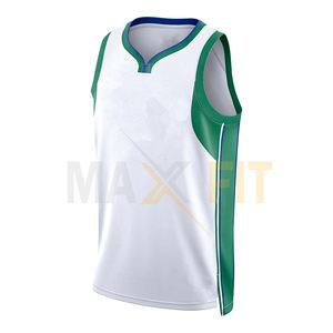 Vente en gros de maillots de basket-ball blancs hommes et femmes avec nom et numéro personnalisé de haute qualité par MAXFIT entreprises - Product Image 3