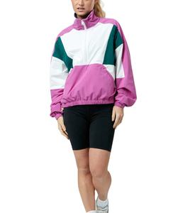 Chaqueta Cortavientos para Mujer, Diseño Color Block Personalizado, Invierno, Resistente al Viento, Fabricación en Fábrica, Venta al Por Mayor - Product Image 3
