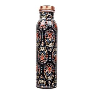 ขวดน้ำพิมพ์ลายทองแดงเป็นมิตรกับสิ่งแวดล้อมขวดทองแดงพิมพ์ลายสำหรับบ้านสำนักงานการดีท็อกซ์มีสไตล์ - Product Image 1