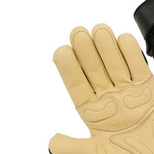 Guantes de seguridad mecánicos de dedo completo de cuero Alto rendimiento de protección de manos Guantes mecánicos de cuero baratos - Product Image 4