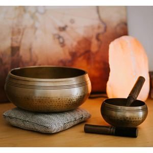 Bols chantants spirituels en acier inoxydable poli, résonance douce, artisanat tibétain, méditation, yoga, guérison sonore, pratique sonore - Product Image 6