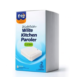Fripa 28 cm X 570 m Papier de cuisine blanc 100% recyclé à 2 plis 2-Lagig Putzrolle - Product Image 2