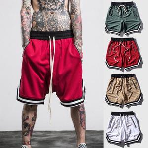 2025 nouveauté hommes décontracté solide motif Mash Shorts respirant basket-ball Shorts dentelle pour Sublimation Logo impression - Product Image 5