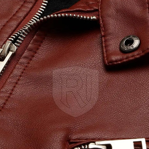 Chaqueta de Invierno de Cuero Genuino para Hombre ROMEO INDUSTRY, Calidad Premium, Transpirable, Ecológica, Estilo Urbano - Product Image 5