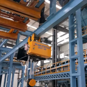 Pont roulant monorail à courbure robuste, équipement de levage industriel, palan électrique à chaîne, 5 tonnes, atelier, usine - Product Image 1