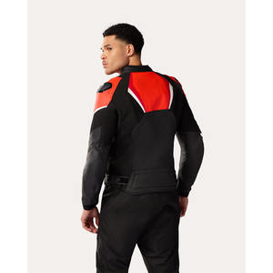Chaqueta de Motociclismo de Cuero para Hombre, Manga Larga, Personalizable, Impermeable y Cortavientos, para Adultos, Nueva Colección 2026 - Product Image 4