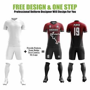 Uniformes de fútbol de poliéster de secado rápido personalizados de fábrica directa, ropa de equipo transpirable de alta calidad, Kit de Jersey de fútbol sublimado - Product Image 2
