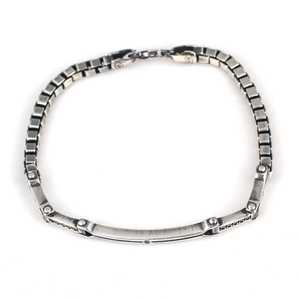 14K Rose Gold Rhodium Plated <b>Bracelet</b> 925 Sterling Silver Stone-Set Cube Chain Tennis Featuring Diamond Pearl <b>Ruby</b> Flower-Shaped - Product Image 4