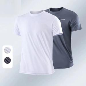 T-shirt pour homme 100% coton à col rond coupe ajustée 2025 avec logo d'impression personnalisé Tissu de haute qualité Fabricant de services Oem T-shirts - Product Image 1
