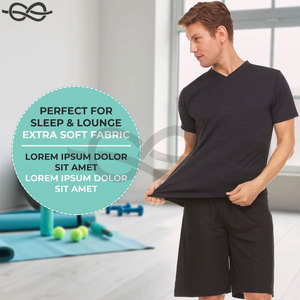 เสื้อยืดแขนสั้นแห้งพอดีตัวสำหรับผู้ชายเสื้อยืดใส่ออกกำลังกายในยิมวิ่งออกกำลังกายในยิม - Product Image 4