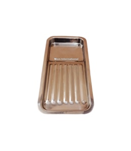 Bandeja para Instrumentos Dentales, Organizador de Acero Inoxidable de Primera Calidad para Curetas, Sondas y Espejos Dentales - Product Image 3