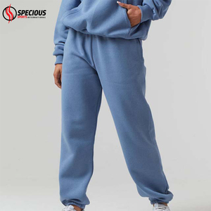 Survêtements décontractés à capuche de haute qualité, taille personnalisée, streetwear, survêtements de jogging, pull oversize pour femmes, 100% coton, coupe ample - Product Image 5