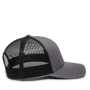 Casquette de camionneur en mousse brodée personnalisée à 5 panneaux de haute qualité pour la mode hip-hop pour l'hiver à la plage-en polyester - Product Image 6