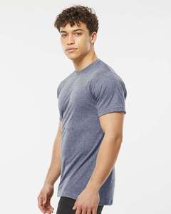 เสื้อยืดออกกำลังกายสำหรับผู้ชายเสื้อยืดออกกำลังกาย241ผ้าบางเนื้อบางสำหรับทุกเพศเสื้อยืดสีชาร์โคลเฮเทอร์สำหรับผู้ชาย - Product Image 6
