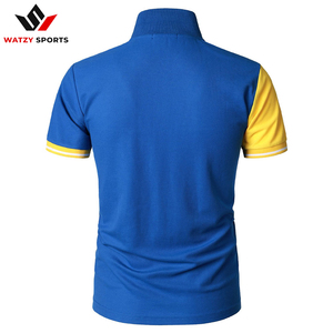 เสื้อโปโลสำหรับผู้ชาย,เสื้อโปโลชายคอปกแบบคลาสสิกสั่งพิมพ์แบบเต็ม - Product Image 5