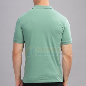 เสื้อโปโลผู้ชายวัสดุทนทานสวมใส่สบายเหมาะสำหรับชุดธุรกิจวันหยุดสุดสัปดาห์ - Product Image 3