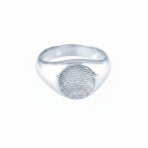 แหวนแต่งงานและปาร์ตี้ของผู้หญิงสไตล์โบฮีเมียนสีเงินสเตอร์ลิงคลาสสิก925ทึบพร้อมลายนิ้วมือที่ปรับแต่งได้ - Product Image 2