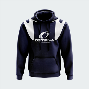 Sudadera con Capucha de Invierno para Hombre, de Alta Calidad, con Logotipo Personalizado, Bolsillo, Spandex/Algodón, Transpirable, de Secado Rápido, Venta al Por Mayor - Product Image 4