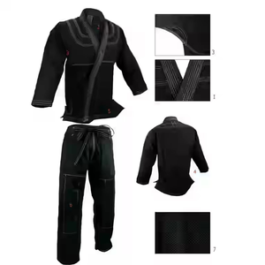 Uniforme de Artes Marciales de Jiu Jitsu con Bordado Personalizado, Logotipo en Color Personalizado, Tela de Poliéster/Algodón de 280g - Product Image 6