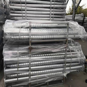 <strong>Screw</strong> Pile Hot Dipped Galvanized Ground <strong>Screw</strong> <strong>Wooden</strong> House Foundation Support Solar Ground <strong>Screw</strong> - Product Image 3