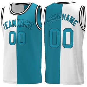 Maillot de basketball prêt pour le jeu, impression par sublimation, polyester respirant, tenue d'équipe, logo personnalisé, nom et numéro du joueur, vêtements de sport - Product Image 1