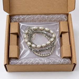 Women's <b>Silver</b> Plated Imitation Pearl <b>Beaded</b> <b>Bracelet</b> Set Classic Multi Strand Stacking Bangles Party Jewelry - Product Image 4