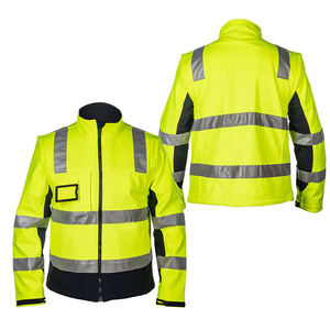 ชุดทำงานสำหรับอากาศหนาว ผู้จัดจำหน่ายเสื้อผ้ามืออาชีพ จำนวนน้อย ระดับความปลอดภัย 2 ทนทาน แข็งแรง ทนทานต่อการใช้งานหนัก ผ้าโพลีเอสเตอร์สะท้อนแสง ให้ความอบอุ่น - Product Image 3