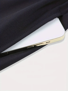 Pantalones cortos deportivos de algodón para hombre con logotipo personalizado al por mayor, pantalones cortos informales negros lisos de alta calidad con tejido de malla y técnicas estampadas - Product Image 2