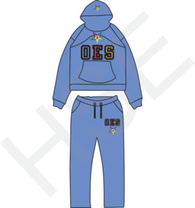 Custom OES Multi Color Tracksuit | Embroidered Hoodie and <b>Sweatpants</b> <b>Set</b> - Product Image 6