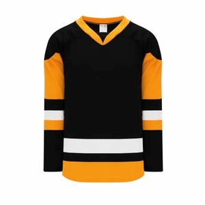 Maillot de hockey sur glace à manches longues en polyester respirant de haute qualité, personnalisé ODM OEM, sublimation - Product Image 2