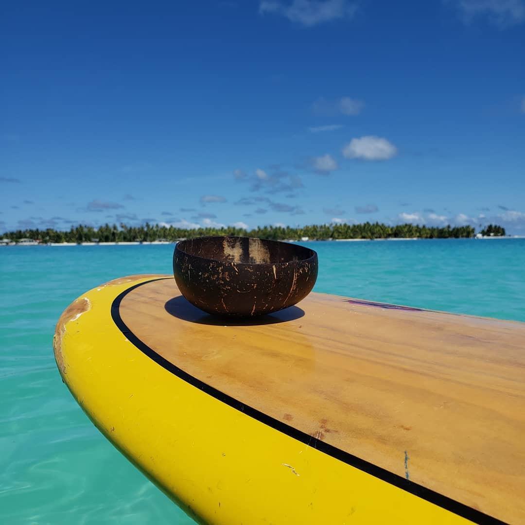 Natural coconut color