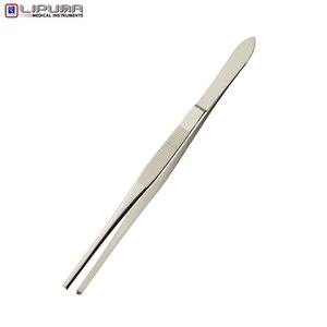 คีมหนีบเนื้อเยื่อผ่าตัดสแตนเลสแบบแมนนวลขนาด2x3ฟันมาตรฐานความปลอดภัยของฟันเครื่องมือวัดทางการแพทย์ - Product Image 5