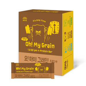 [Motherlove] บาร์อาหารเช้าโอ้! โปรตีนบาร์ธัญพืชของฉัน25กรัม * 12แพ็คโปรตีนบาร์ธัญพืชธรรมชาติสำหรับโภชนาการประจำวัน - Product Image 1