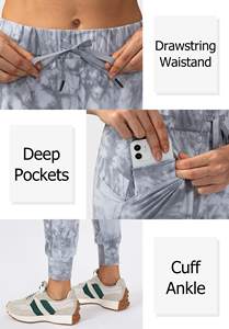 Pantalones de chándal versátiles | Pantalones de chándal cómodos para gimnasio Viajes Streetwear y moda diaria - Product Image 5