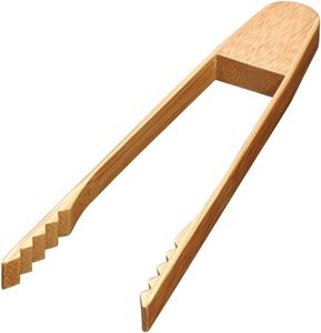 Pinces en bois de conception de luxe Cuisson Ustensile de cuisine Outil de cuisson en bois Alimentaire Barbecue Pain Salade Clip À Bon prix - Product Image 2