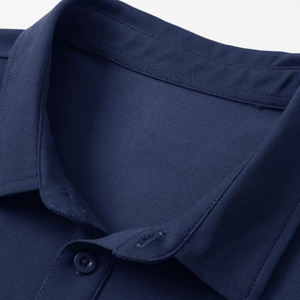 Camiseta Polo de Golf para Hombre y Mujer al por Mayor, Impresión de Logotipo Personalizada, Camisetas de Algodón y Poliéster Suave con Bordado de Cuentas Cortas - Product Image 3