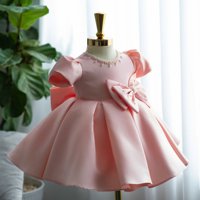 Élégant sophistiqué enfants robe de princesse élégant luxe prêt-à-expédier mode pour la célébration d'anniversaire des enfants rapide